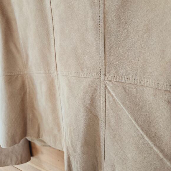 Suede Tan Coat/Blazer - Picture 5 of 10